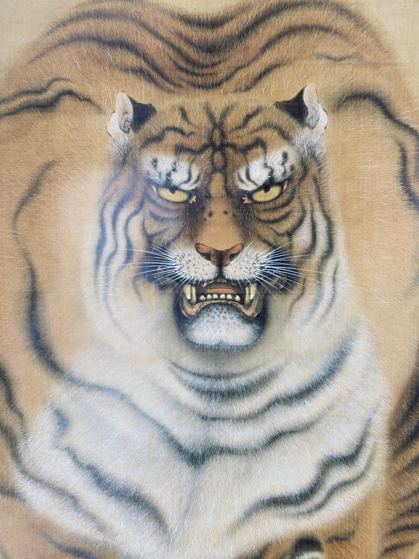 Museum für ostasiatische Kunst, Plakat. Ganku - Tiger und junges