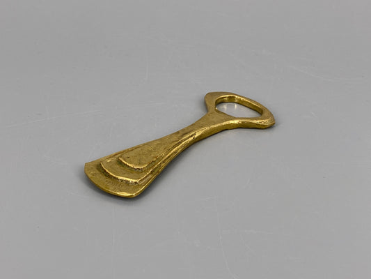 vintage Flaschenöffner aus massivem Messing