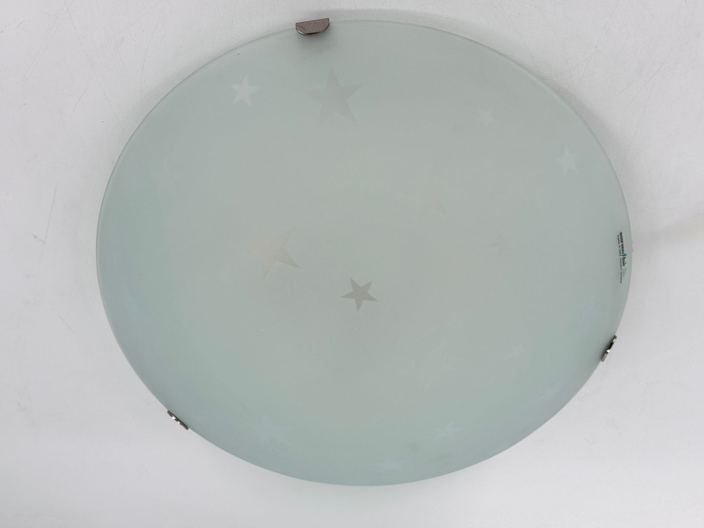 Deckenlampe, Murano Due, Sternmuster, Italien, 80er