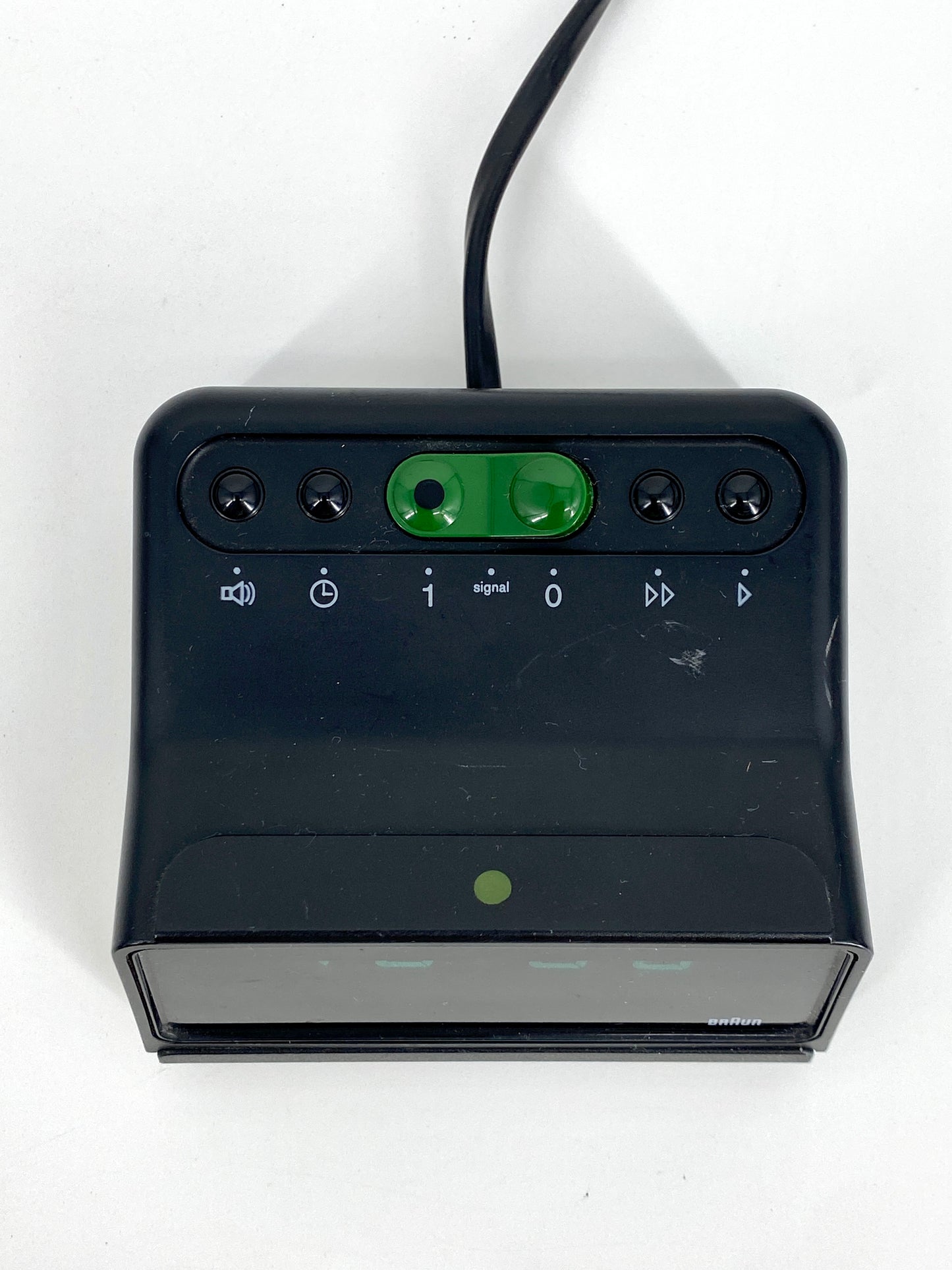 Digitale Tischuhr mit Weckfunktion von BRAUN, Deutschland 1980er