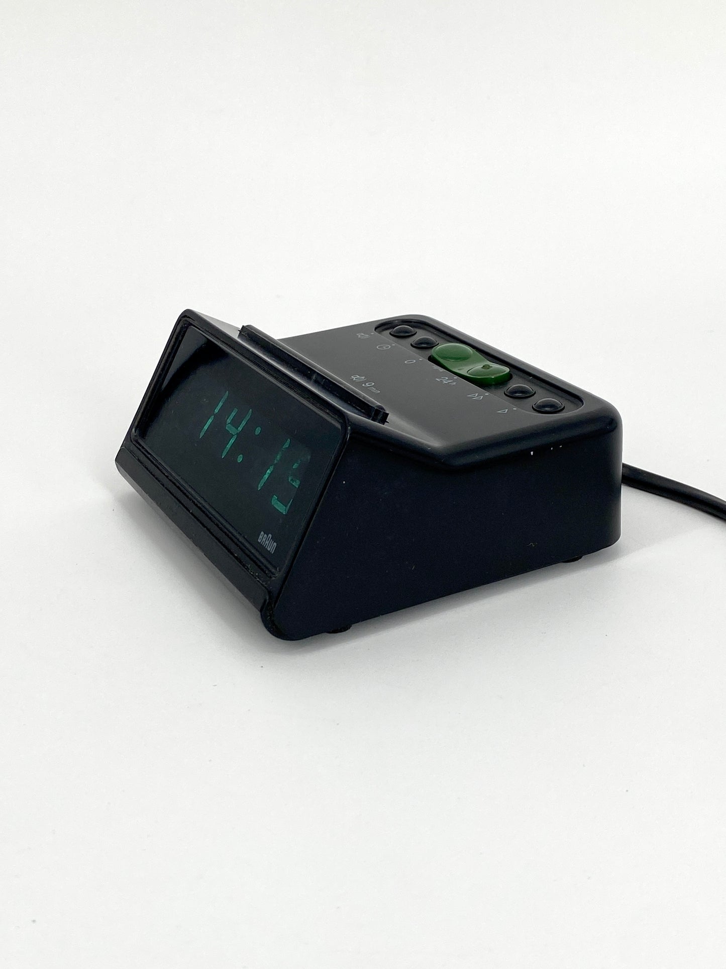 Digitale Tischuhr von Dietrich Lubs für BRAUN, Deutschland 1983