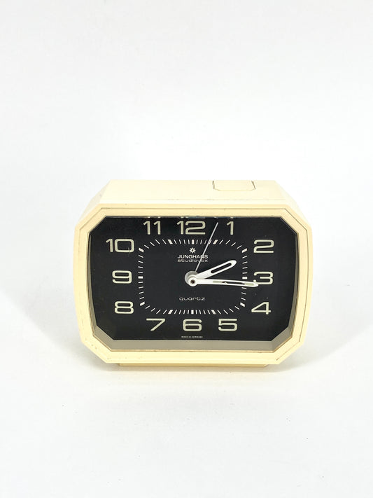 Tischuhr" Studiovox" mit Weckfunktion von Junghans, Deutschland 1970er