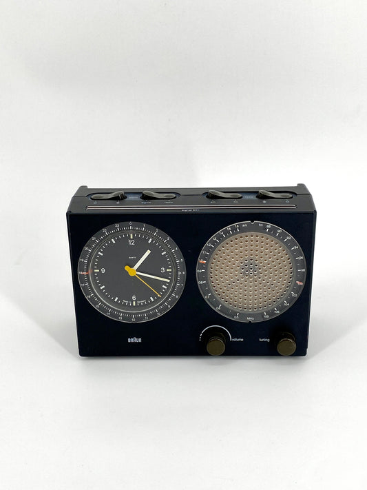 Tischuhr mit Radio und Wecker von Dieter Rams für BRAUN, Deutschland