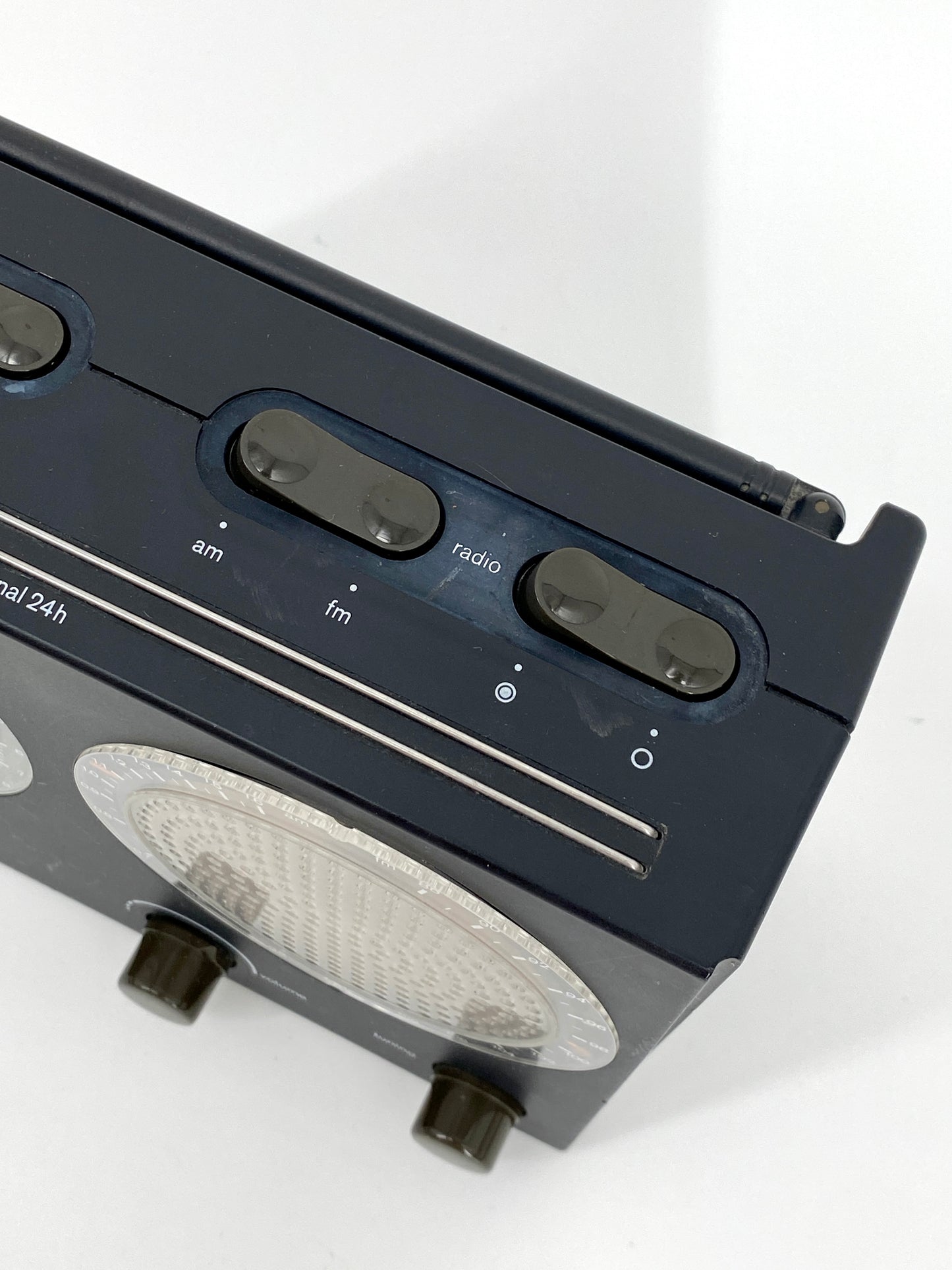 Tischuhr mit Radio und Wecker von Dieter Rams für BRAUN, Deutschland