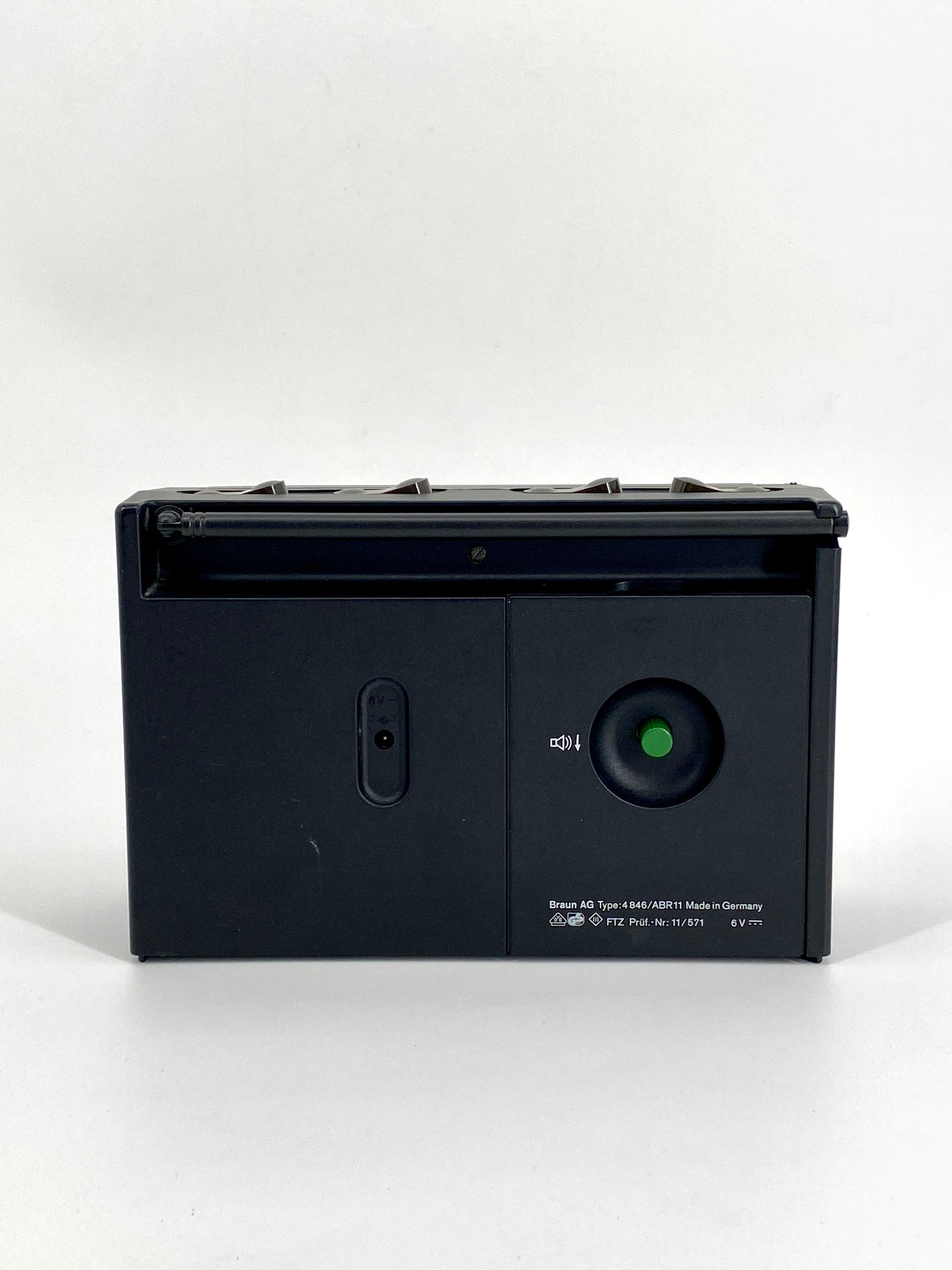 Tischuhr mit Radio und Wecker von Dieter Rams für BRAUN, Deutschland