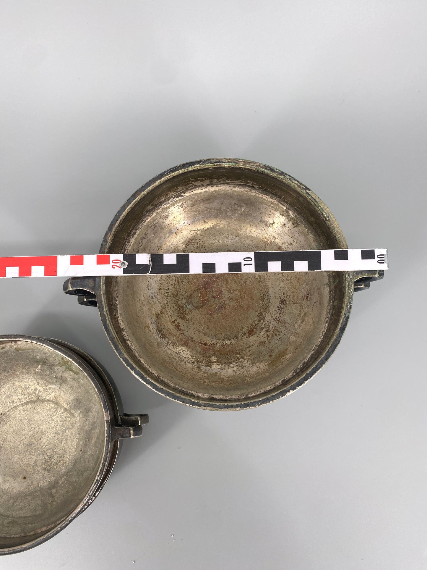 antike, versilberte Schalen von Wellner