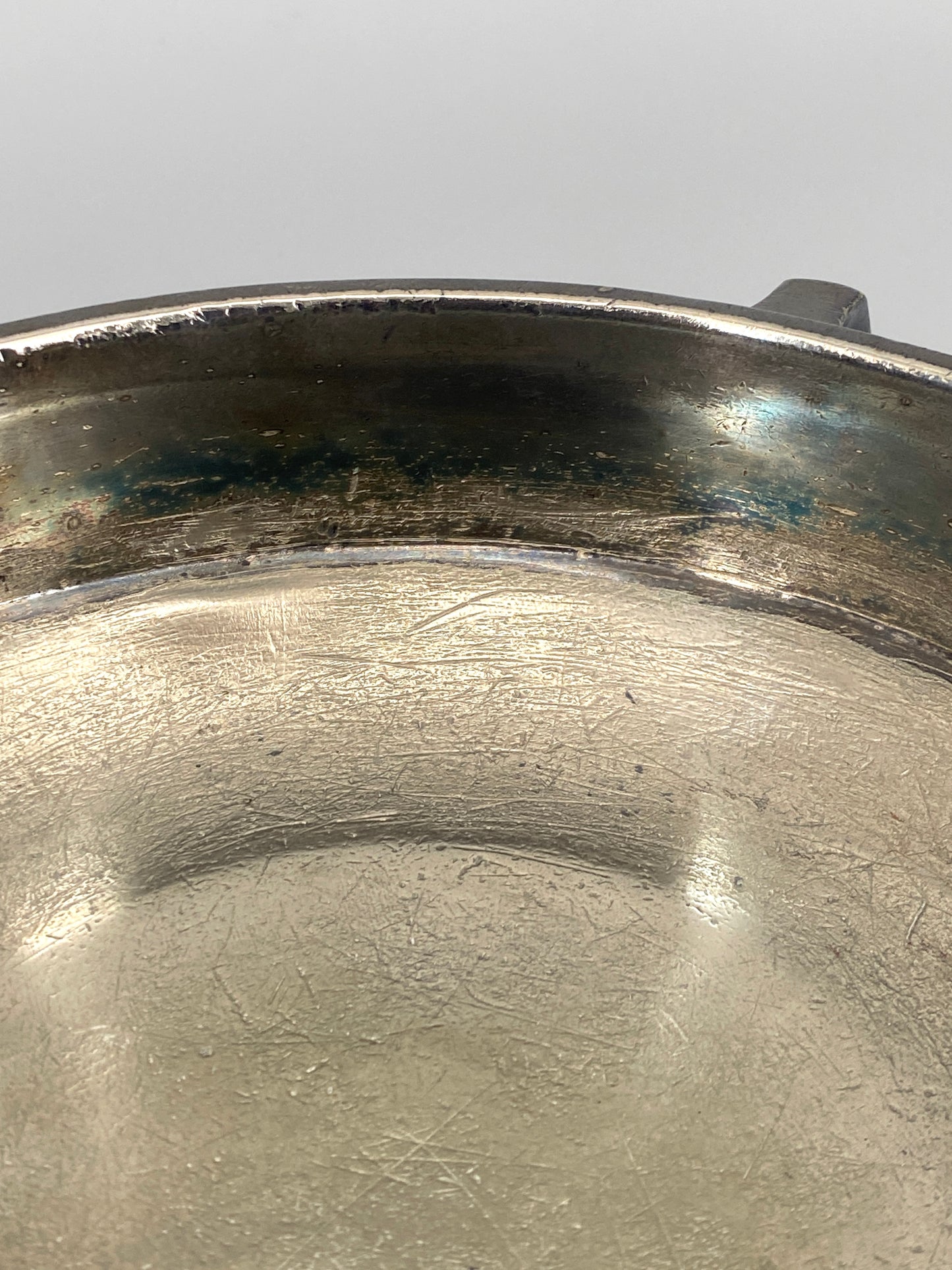 antike, versilberte Schalen von Wellner