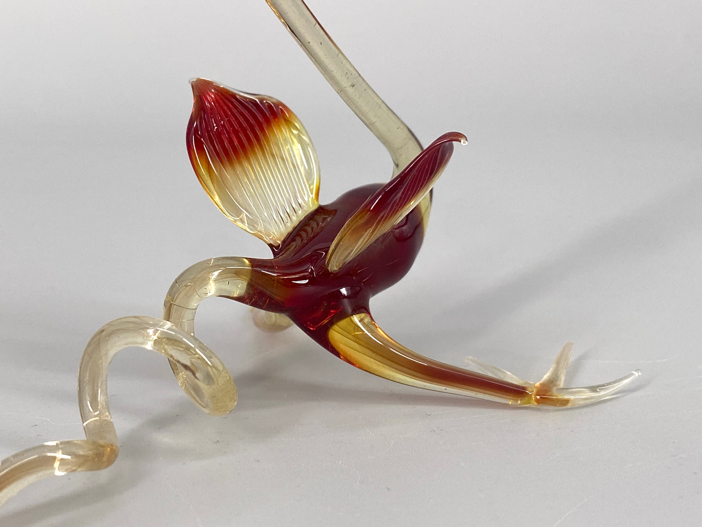 Drache aus Muranoglas, handgefertigt