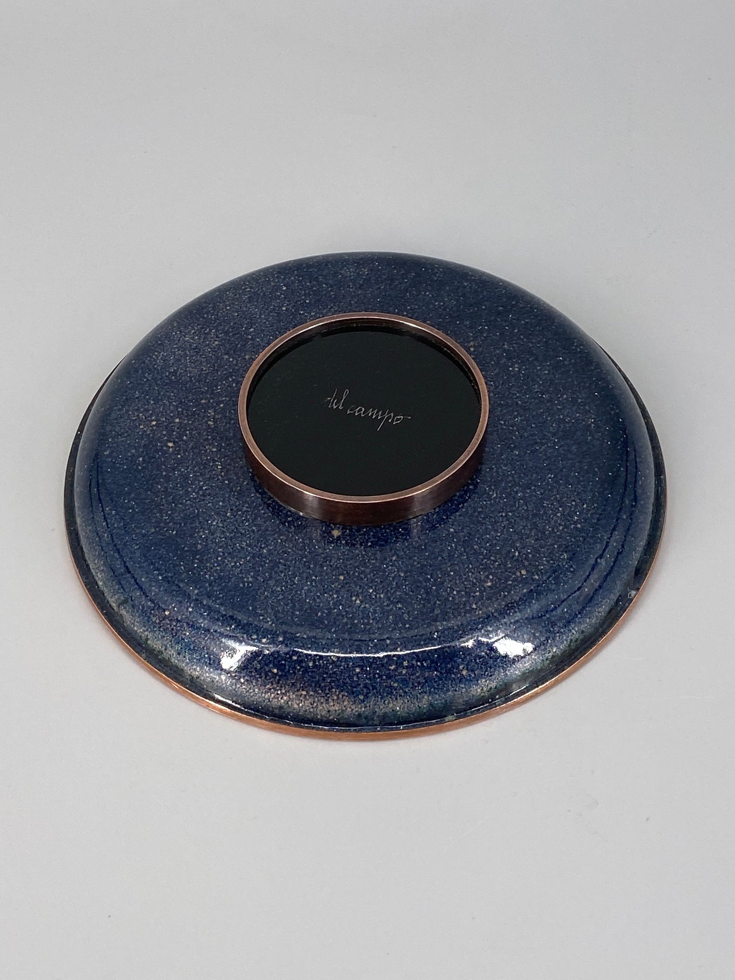 Emaillierte Kupferschale von Studio Del Campo, Italien, 1960er