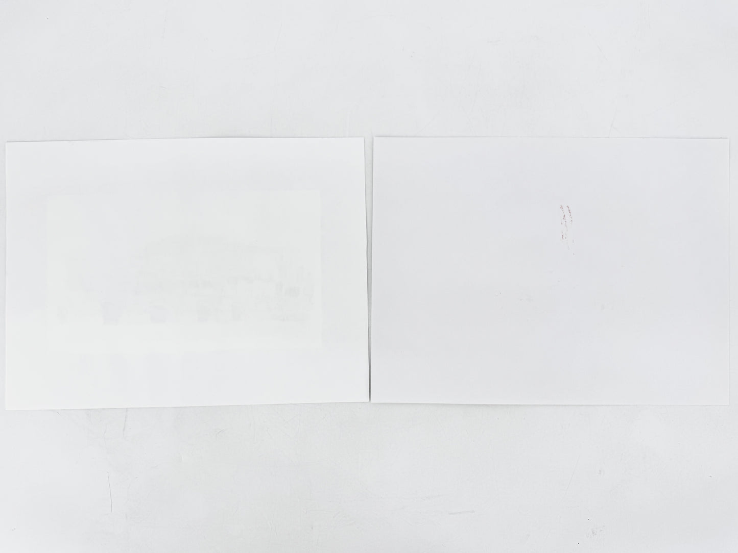 2x Aquarell Prager Burg und Moldau.