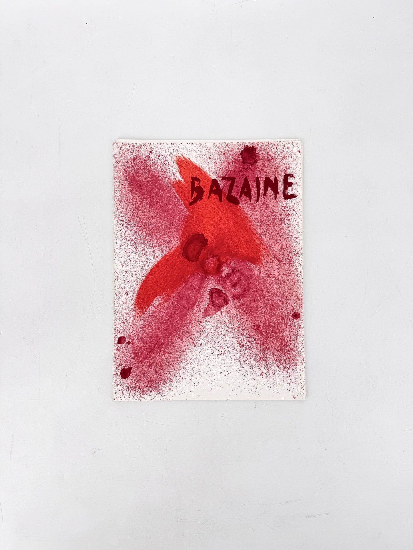 Bazaine, Galerie Maeght Zürich 1976. Ausstellungskatalog, Litographie