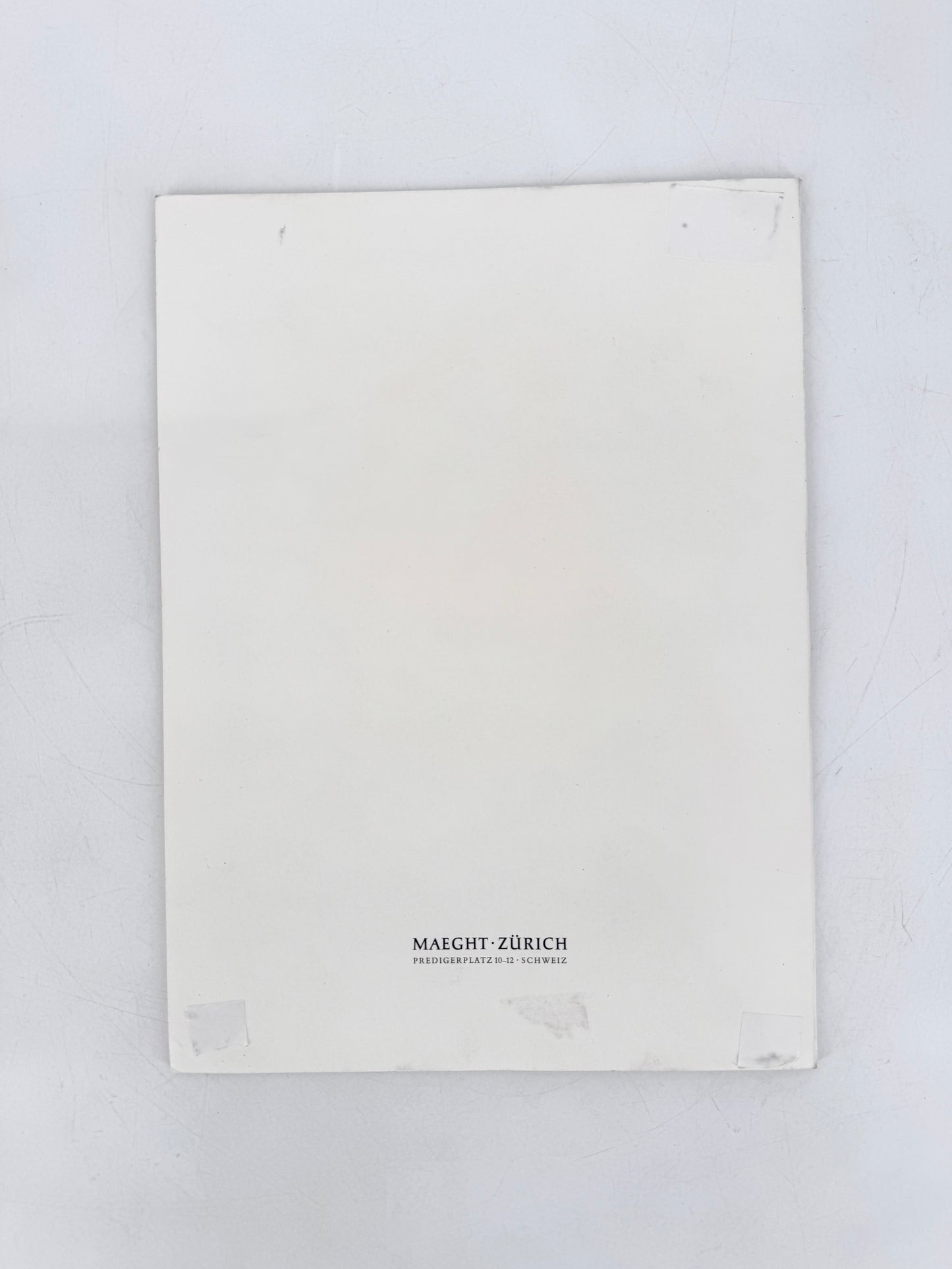 Bazaine, Galerie Maeght Zürich 1976. Ausstellungskatalog, Litographie