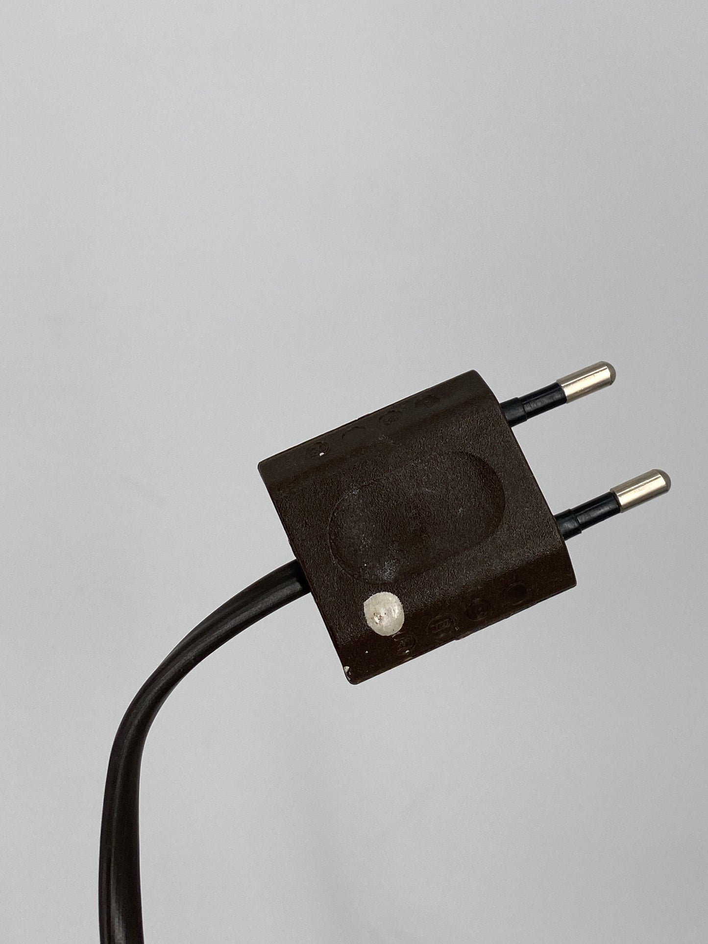 Braune Spot Klemmlampe, 80er