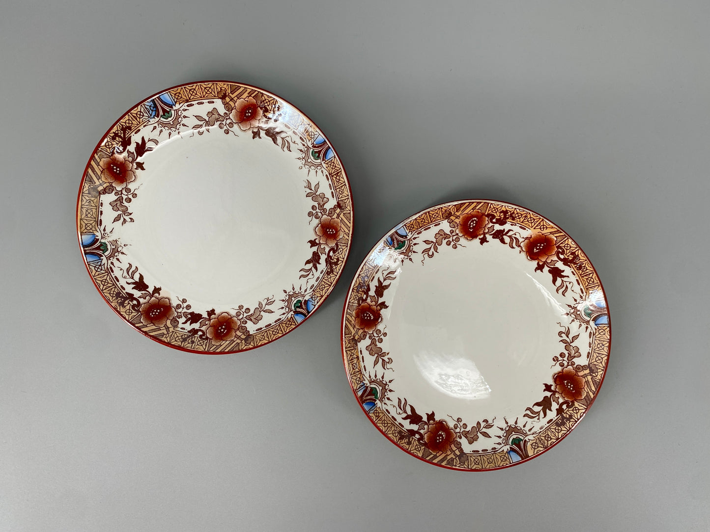 Porzellan-Teeservice "Kyoto" von Sarreguemines, Frankreich, spätes 19. Jh.