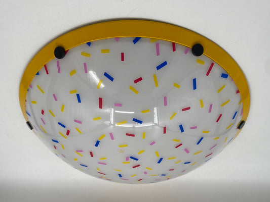 Deckenlampe "Disco 60" von Franco Mirenzi für Valenti Cusago, 1980er Italien