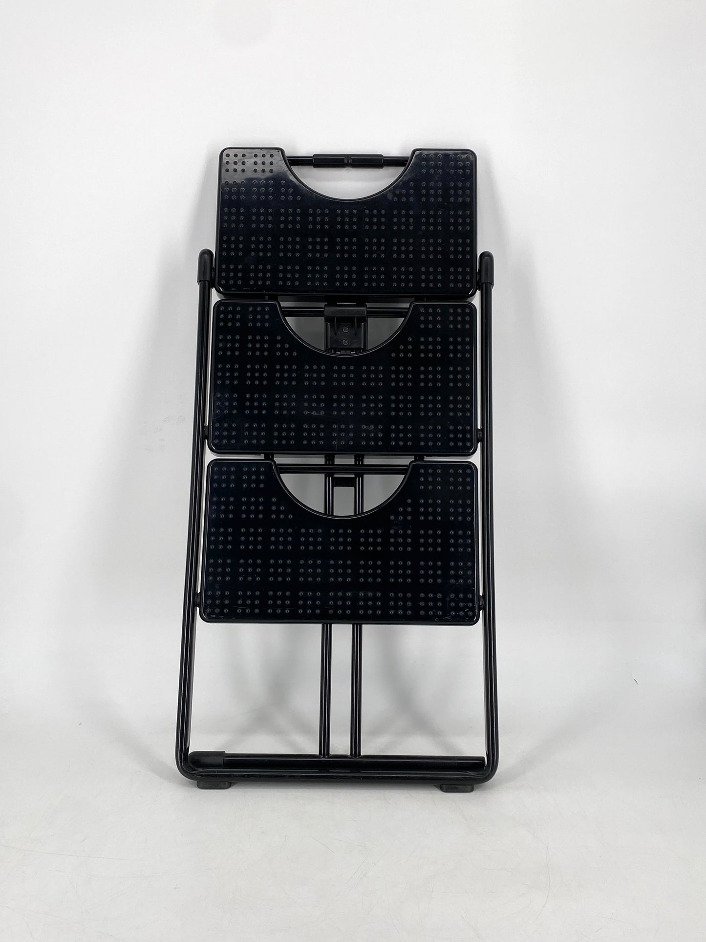 Alte Ausführung der Trittleiter NUOVASTEP in Schwarz von Andries & Hiroko Van Onck für Magis, Italien, 1984