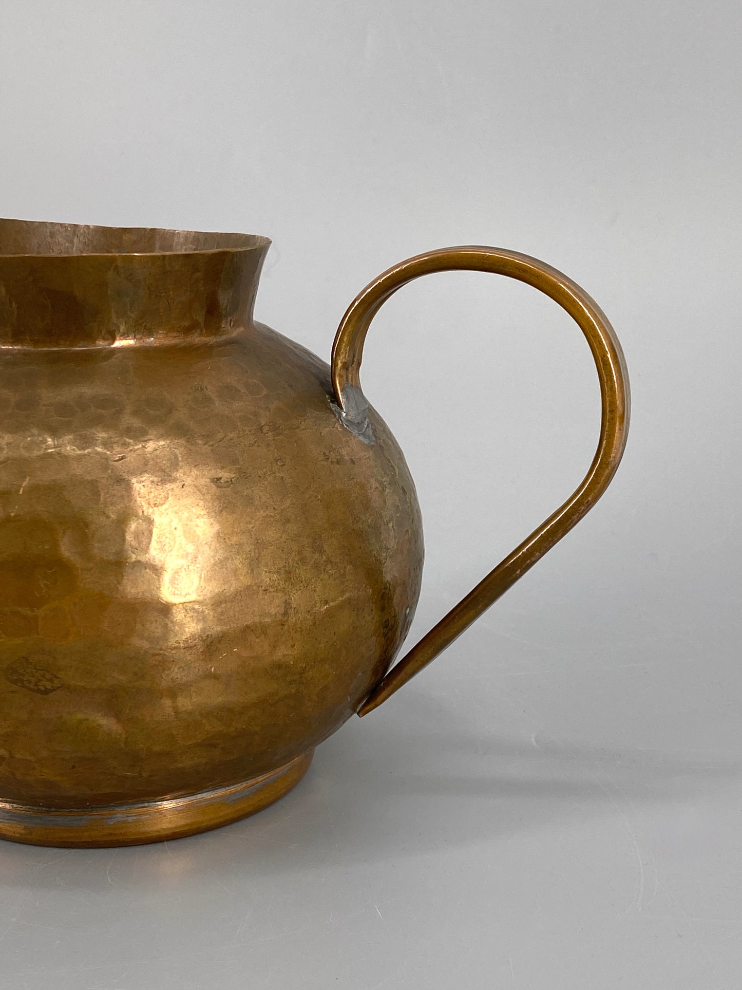 Hammerschlag Krug aus Kupfer
