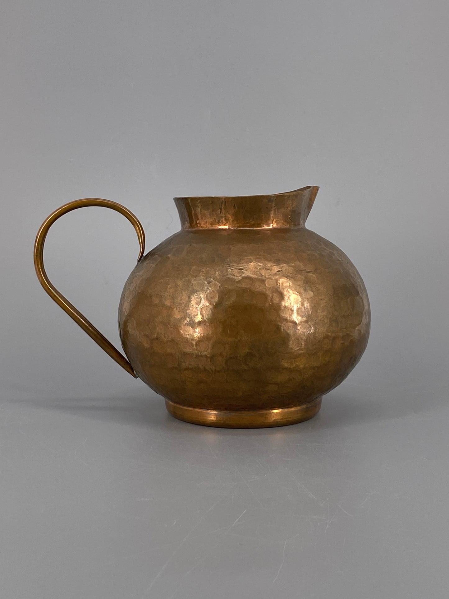 Hammerschlag Krug aus Kupfer