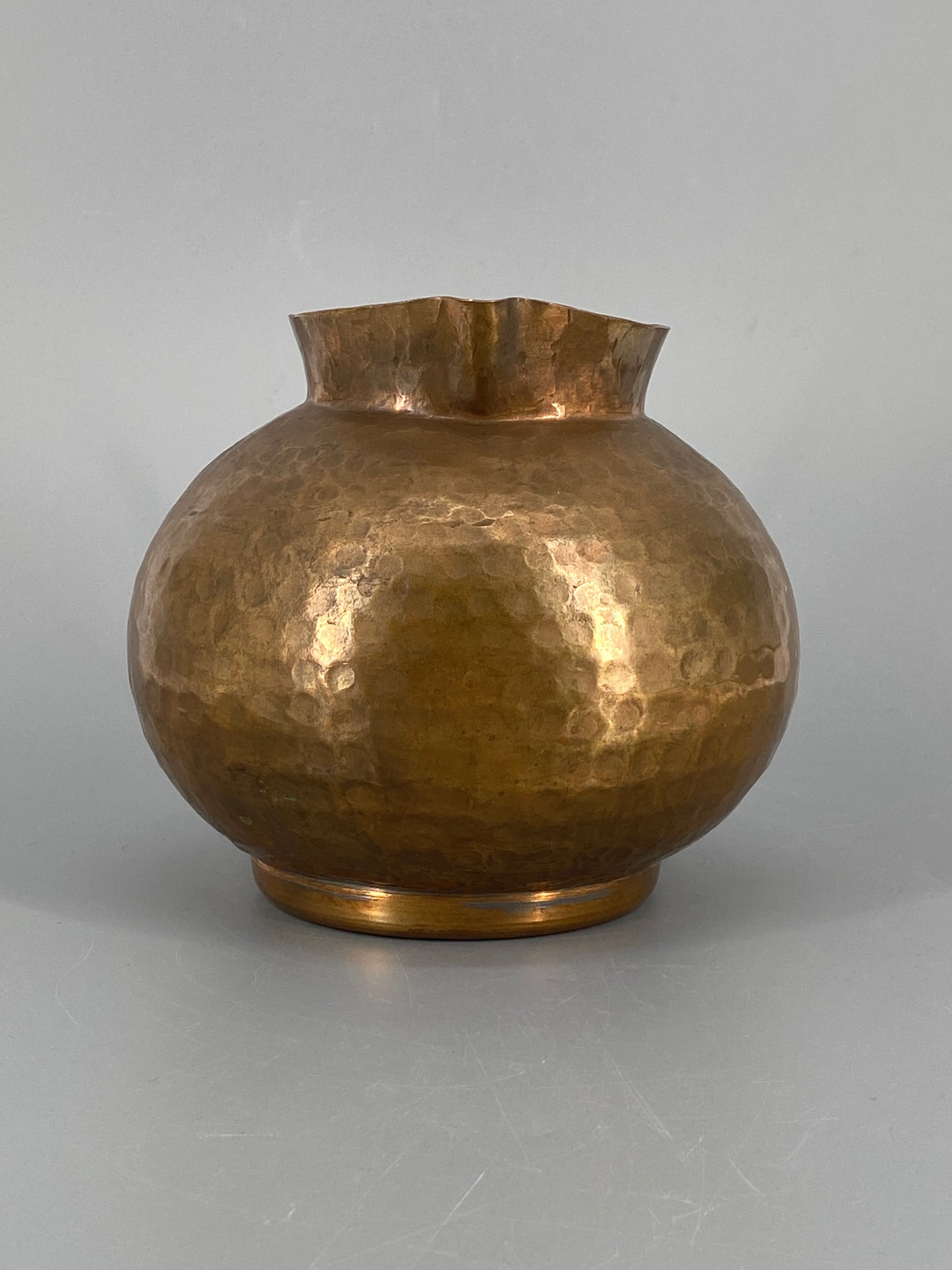 Hammerschlag Krug aus Kupfer