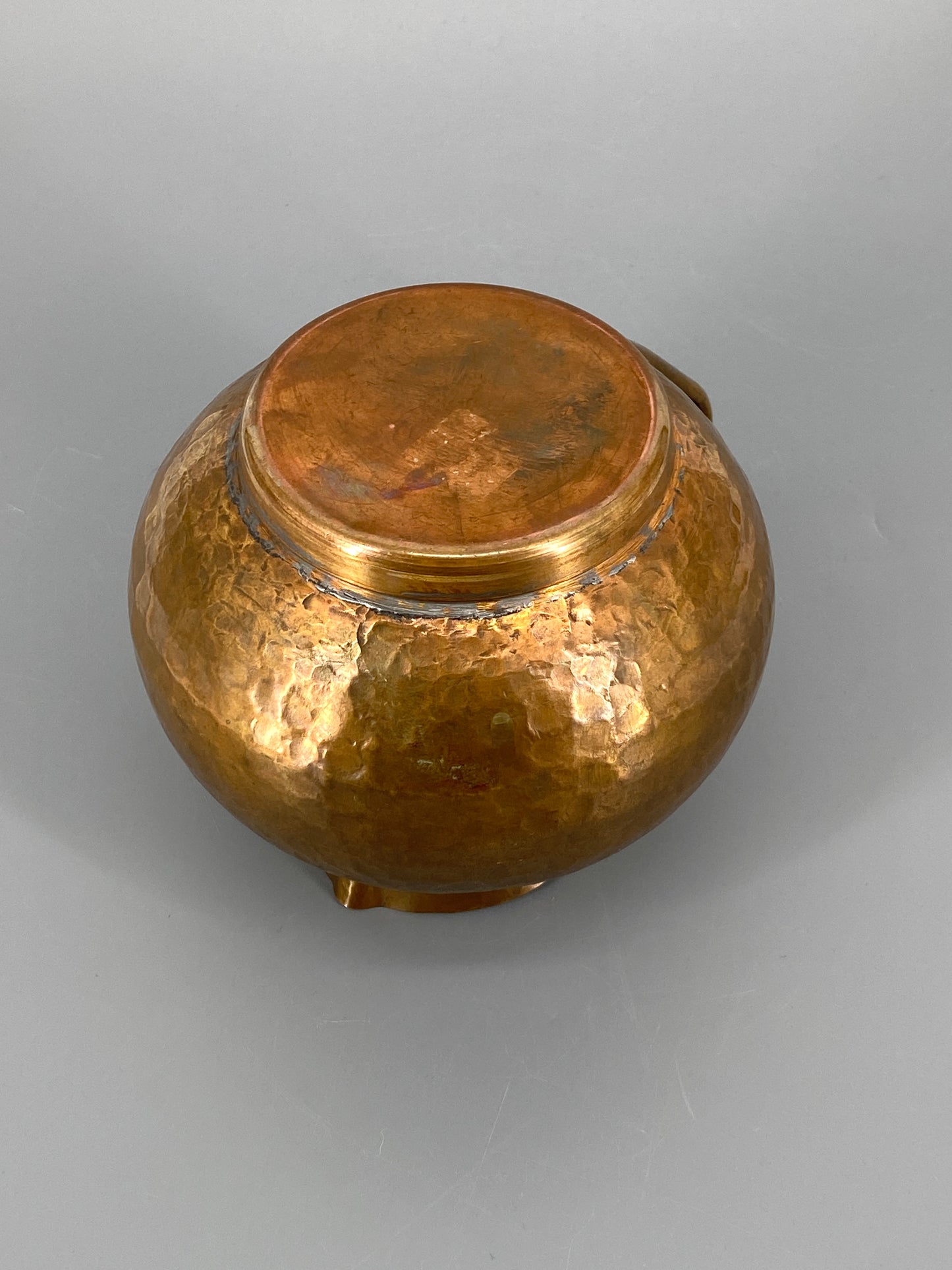 Hammerschlag Krug aus Kupfer