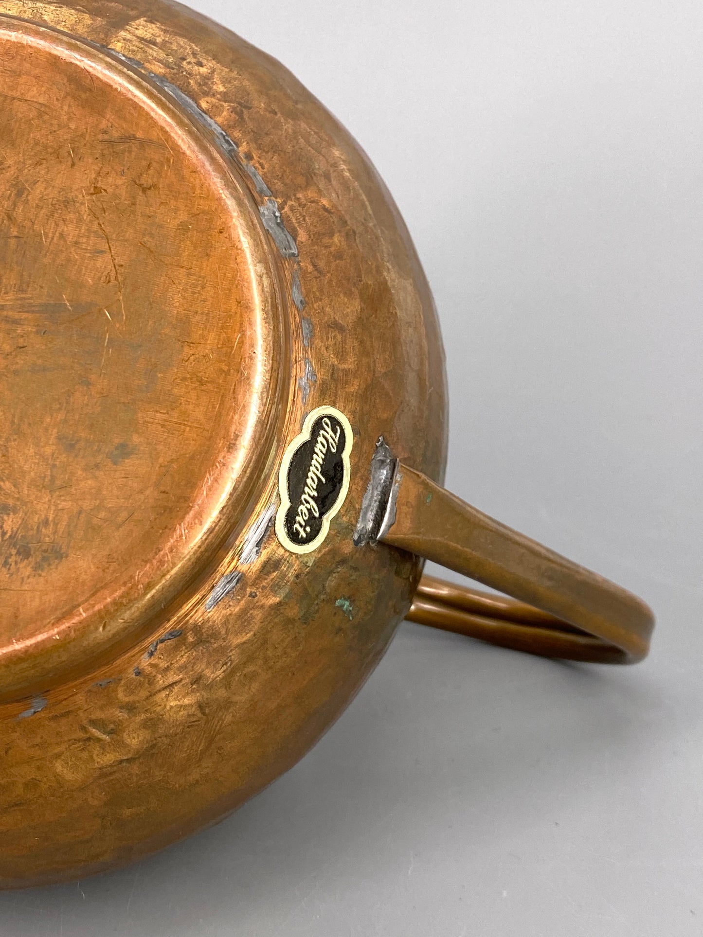 Hammerschlag Krug aus Kupfer