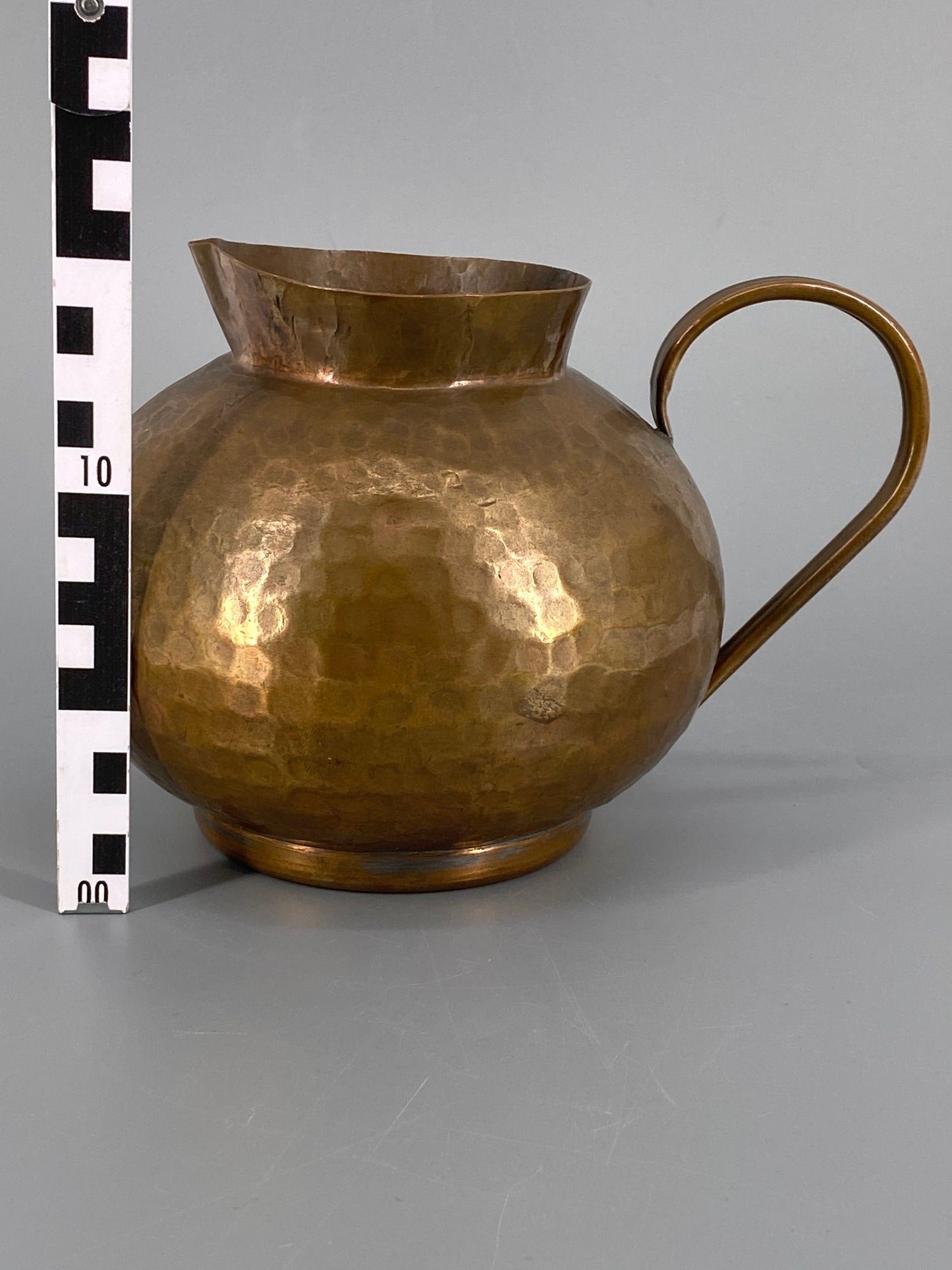 Hammerschlag Krug aus Kupfer