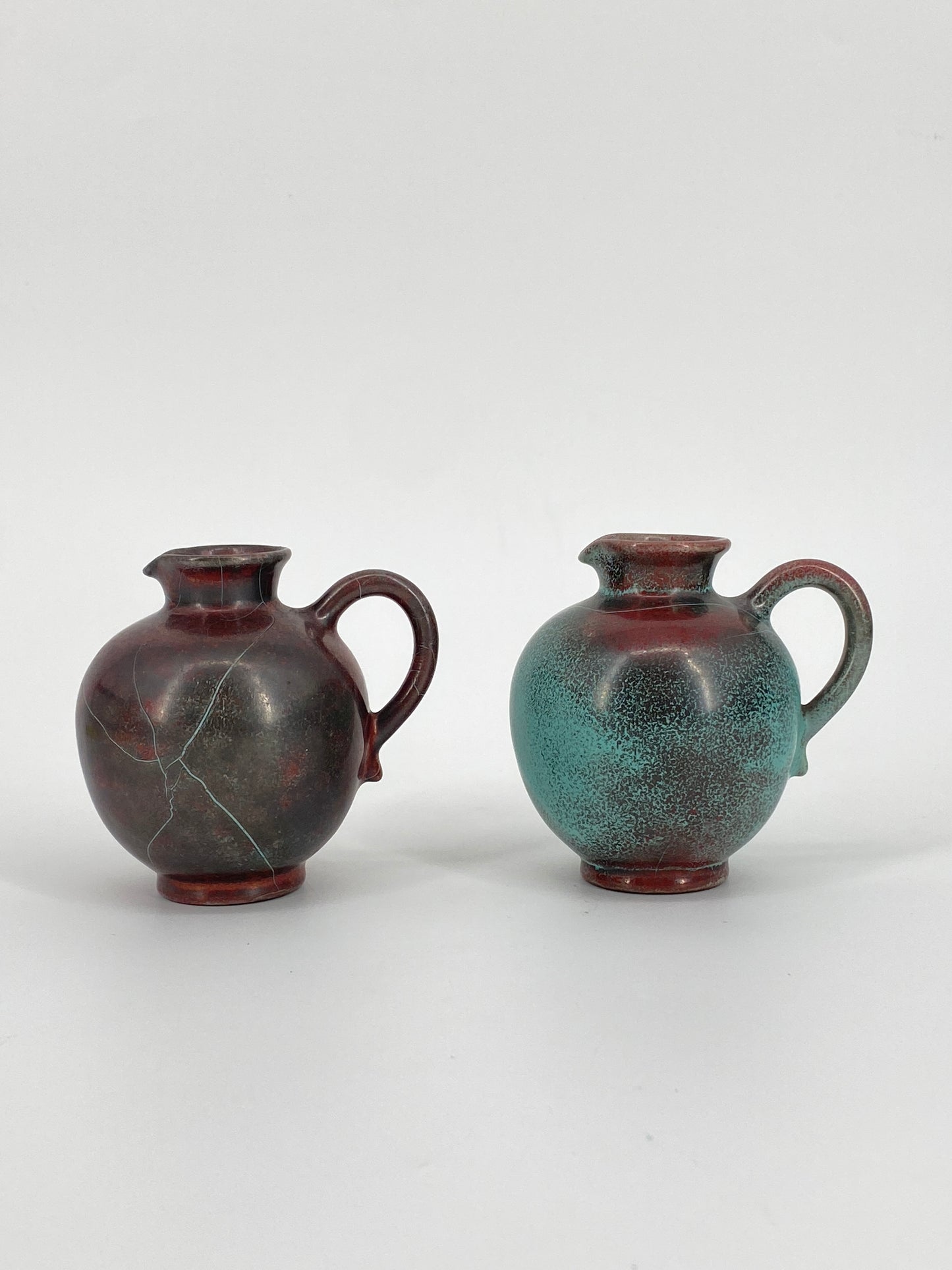 Karaffe und Krüge aus Studiokeramik von Richard Uhlemeyer, Art Deco