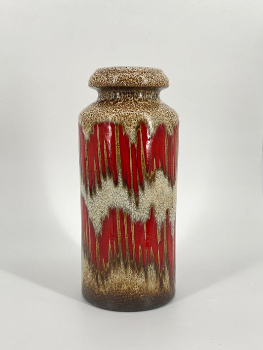 Studiokeramik Fat Lava Bodenvase Nr. 5517-30 von Scheurich, 1970er