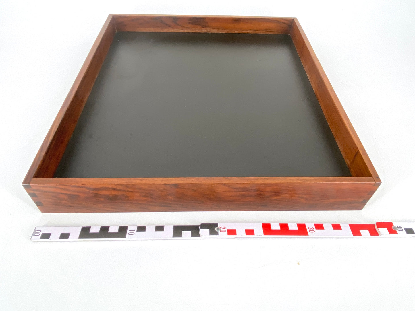 Mid Century Design Tablett/ Ablage aus Palisanderholz, um 1950