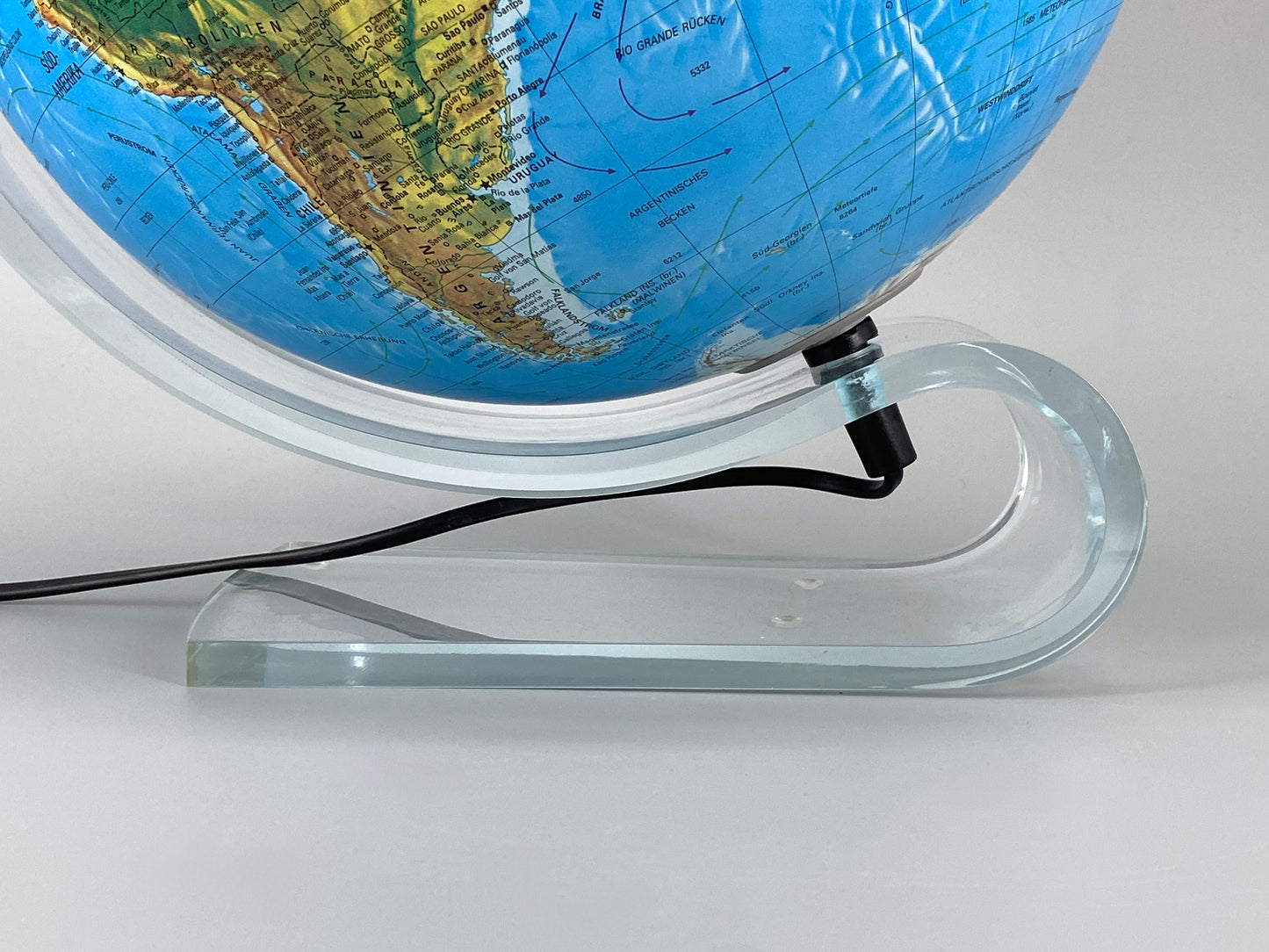 beleuchteter Globus Consulate von Scanglobe, 30 cm Durchmesser