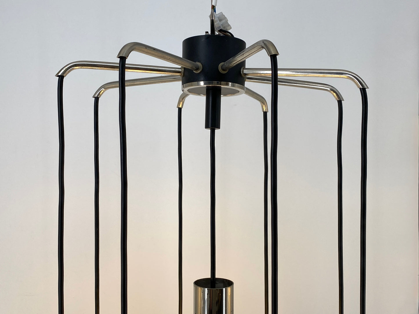 9 flammige Kaskadenlampe "Nr. 421" von Bankamp Leuchten, 60/70er