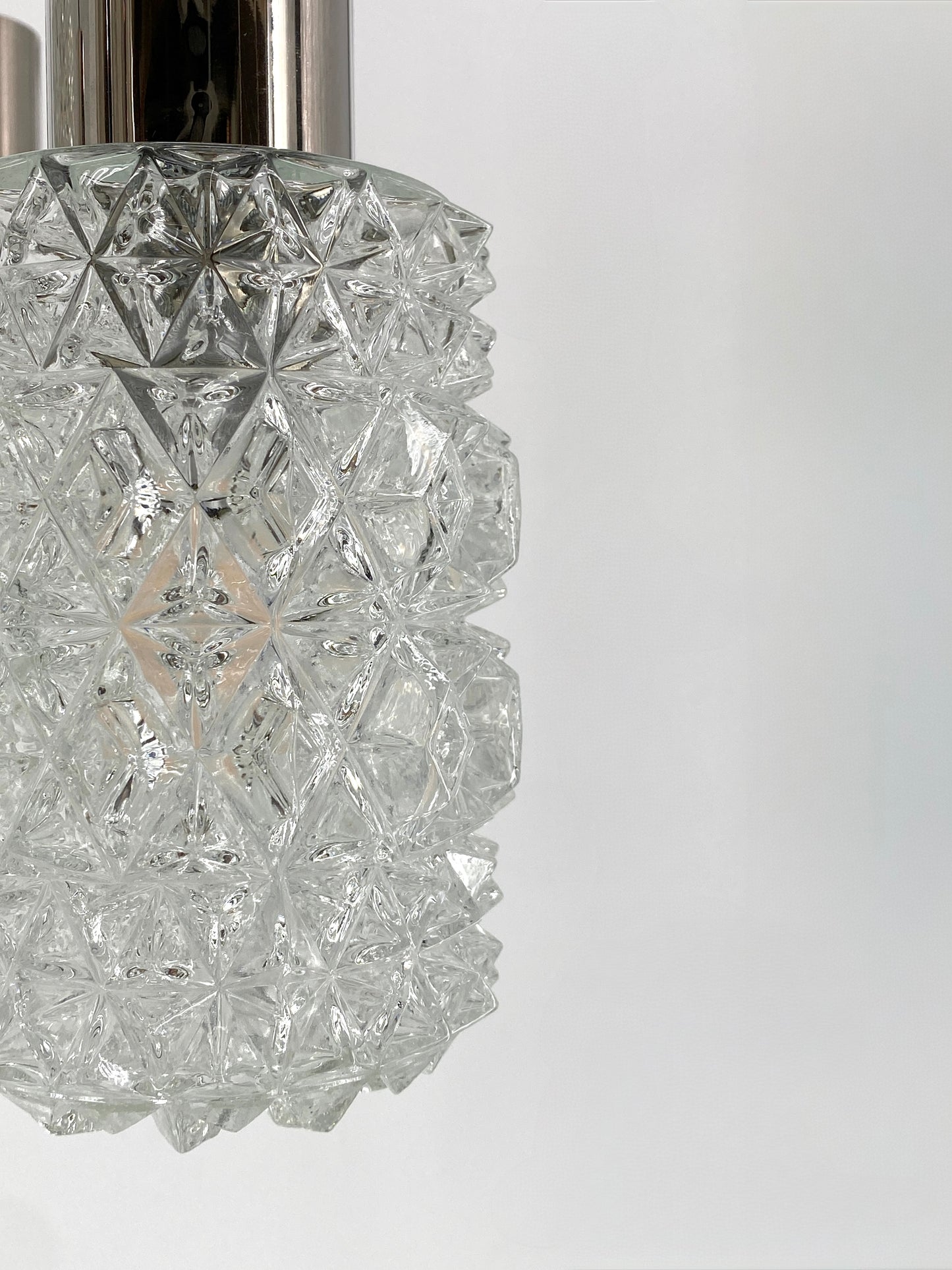 9 flammige Kaskadenlampe "Nr. 421" von Bankamp Leuchten, 60/70er