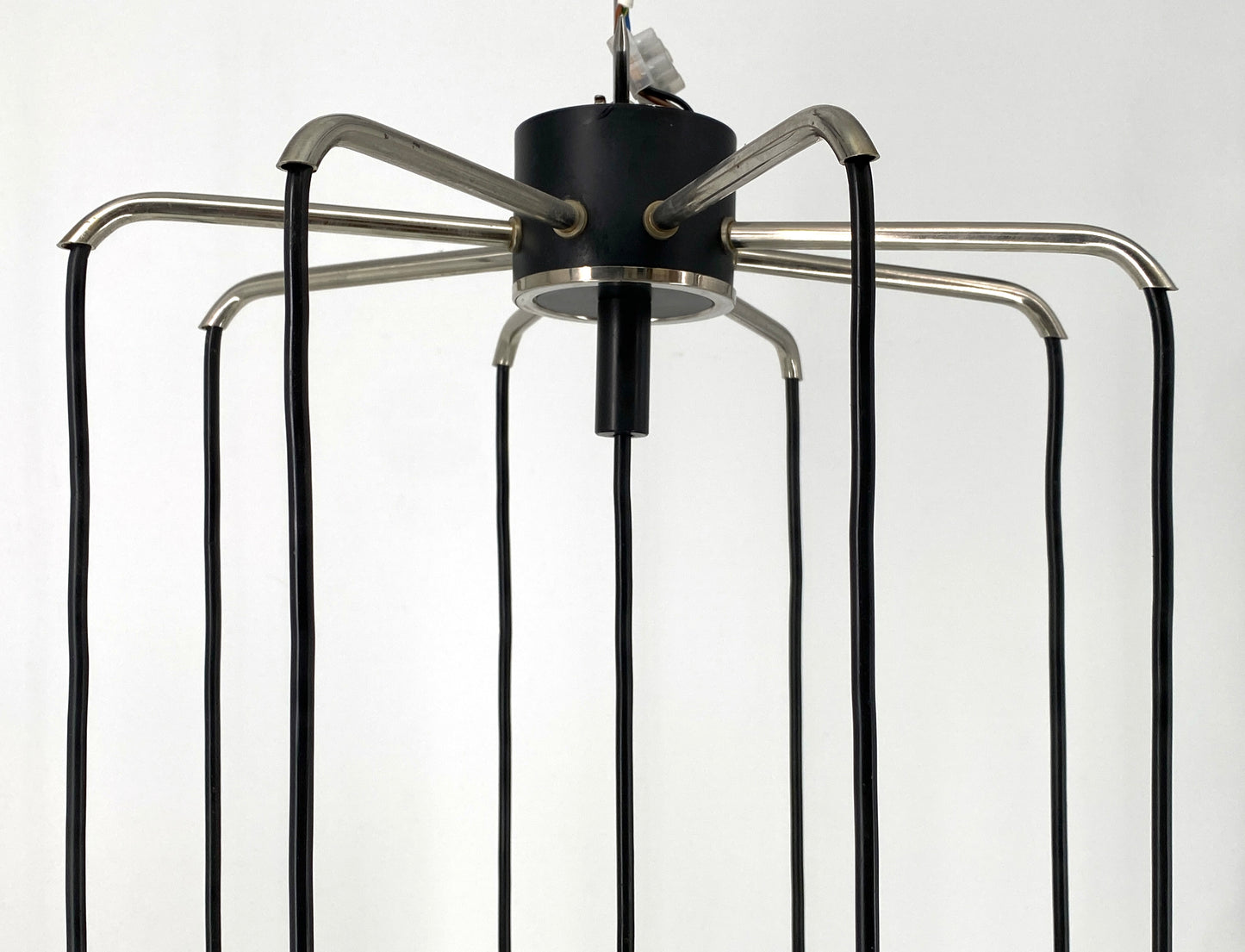 9 flammige Kaskadenlampe "Nr. 421" von Bankamp Leuchten, 60/70er