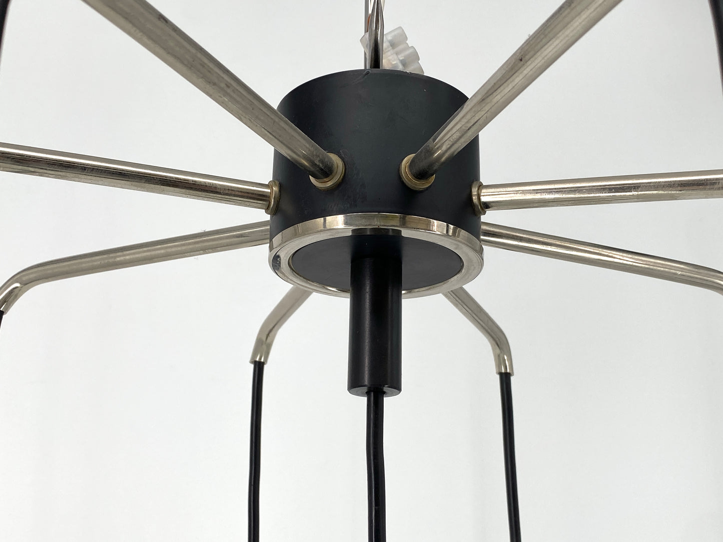 9 flammige Kaskadenlampe "Nr. 421" von Bankamp Leuchten, 60/70er