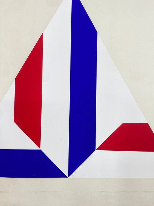 Seriegraphie "Grafik-Accrochage" des Künstlers Klaus Steinmann, 1971