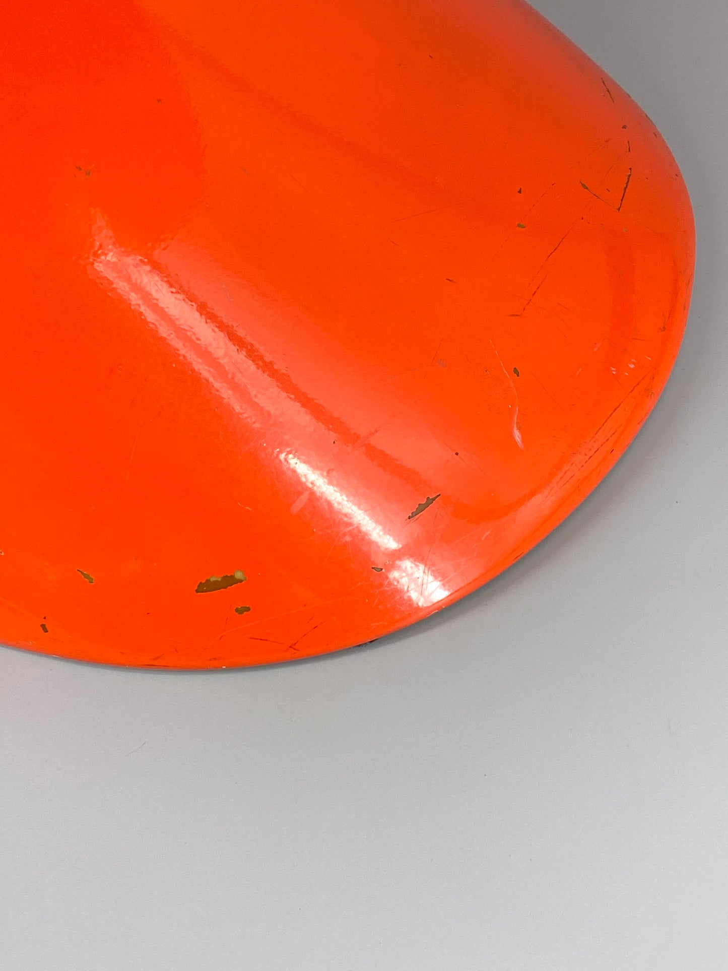 orangener Space Age Stuhl, Panton Vitra Replika