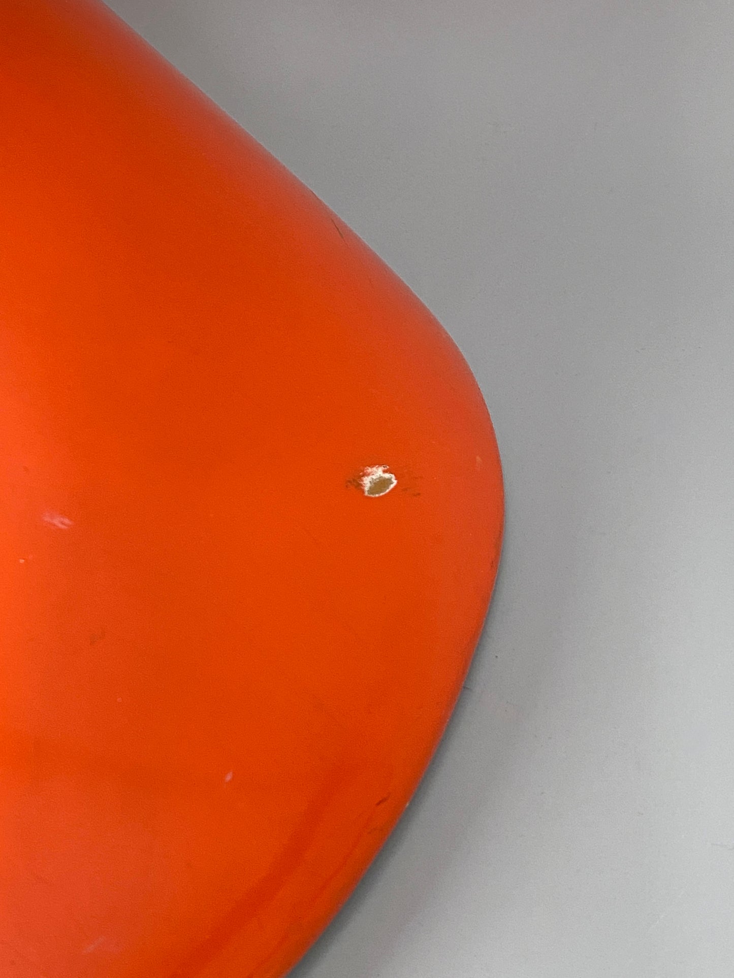 orangener Space Age Stuhl, Panton Vitra Replika
