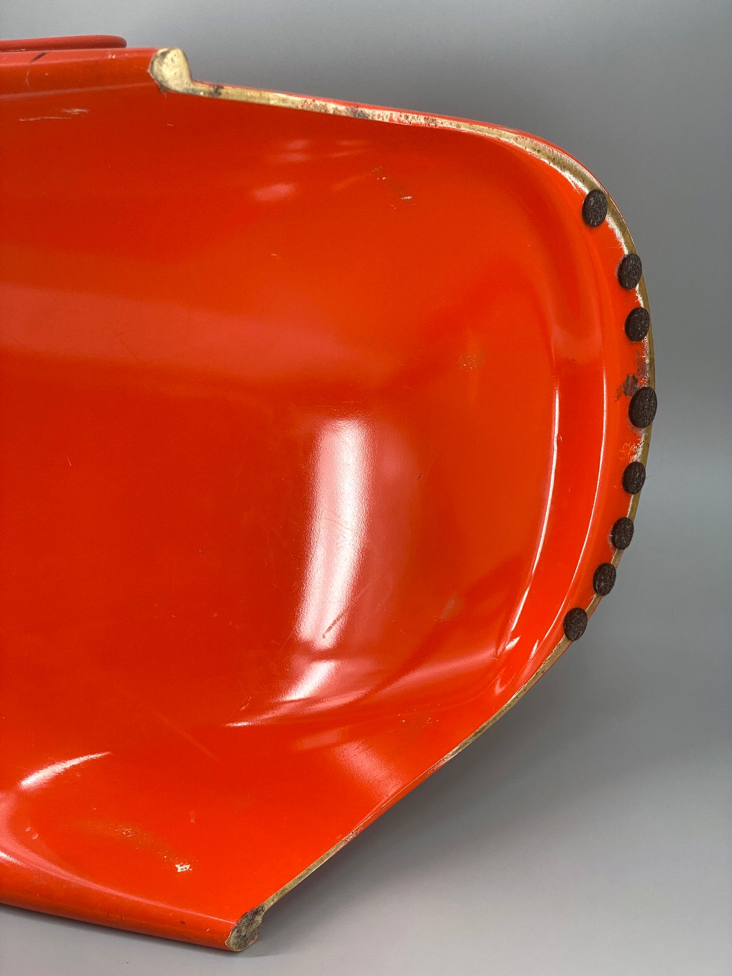 orangener Space Age Stuhl, Panton Vitra Replika