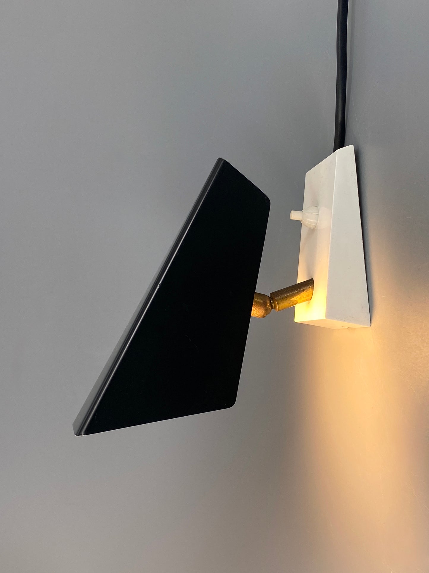Mid Century Wandlampe von HOSO, Deutschland, 1950/60er Jahre