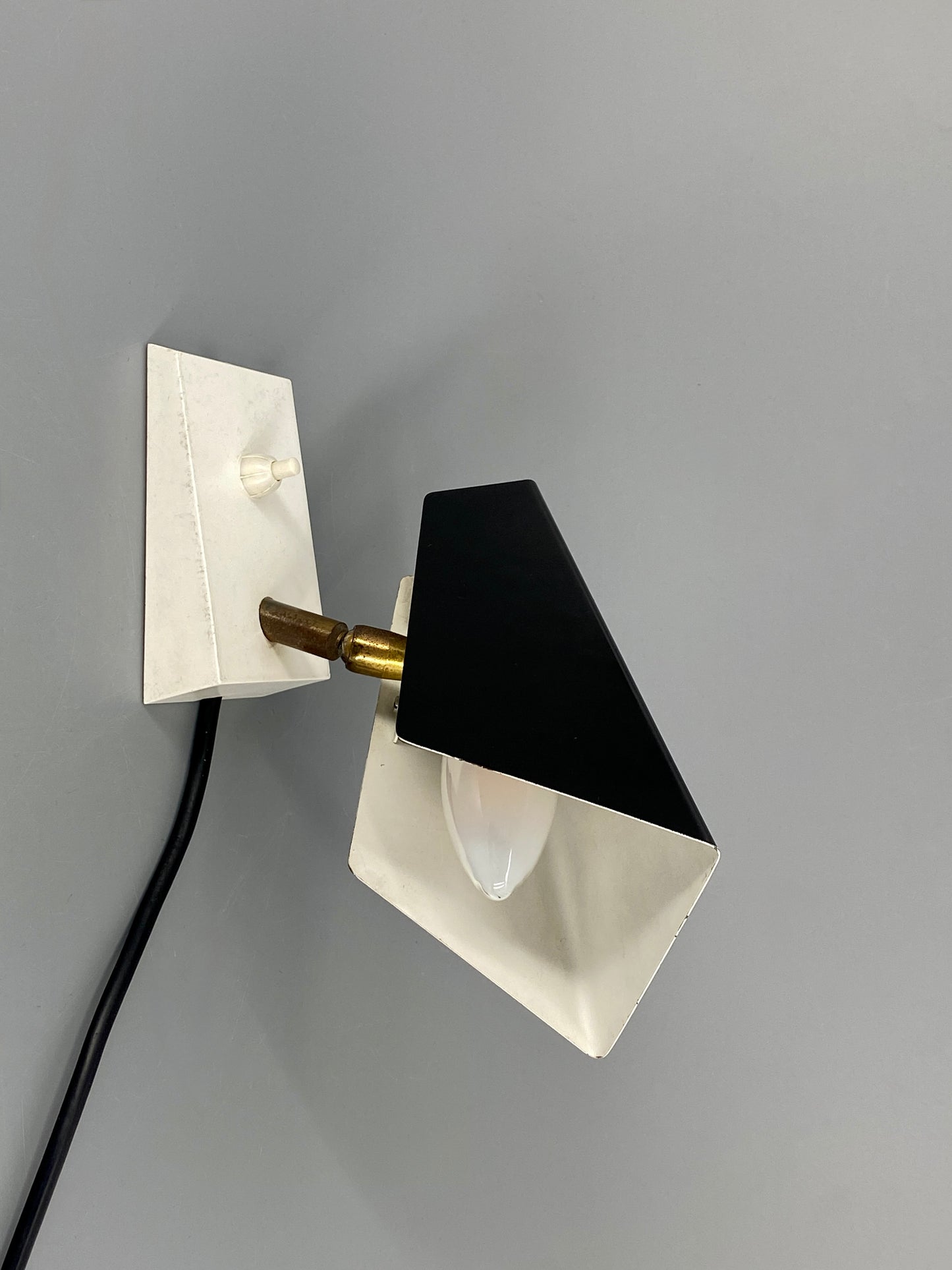 Mid Century Wandlampe von HOSO, Deutschland, 1950/60er Jahre