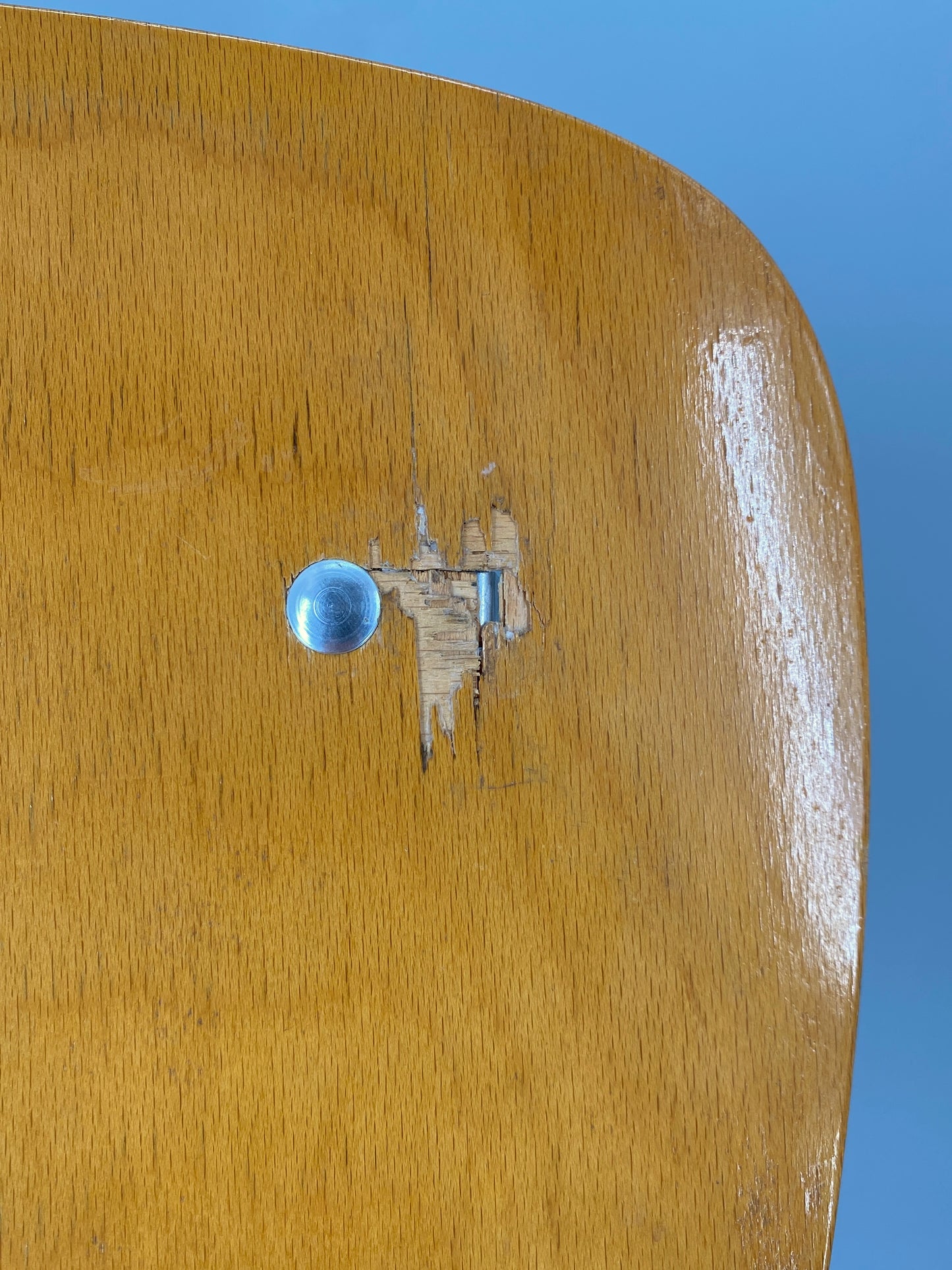 Stapelstuhl "Aluflex" von Armin Wirth, hergestellt durch Stollinger & Söhne, Zürich 50er