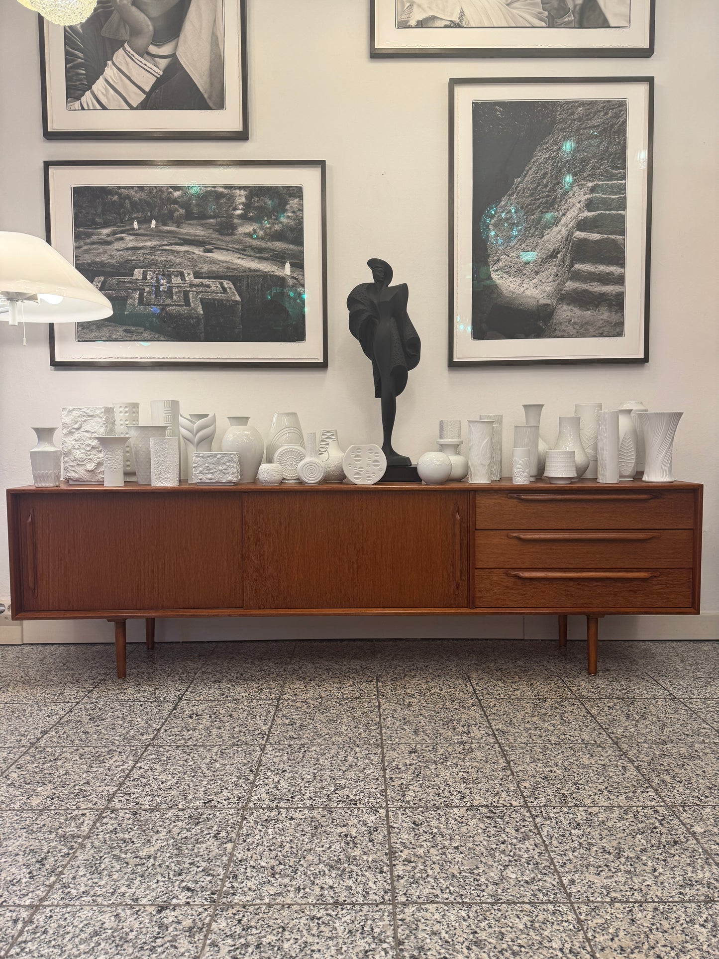 Sideboard aus Teak, Dänemark, 60er Jahre