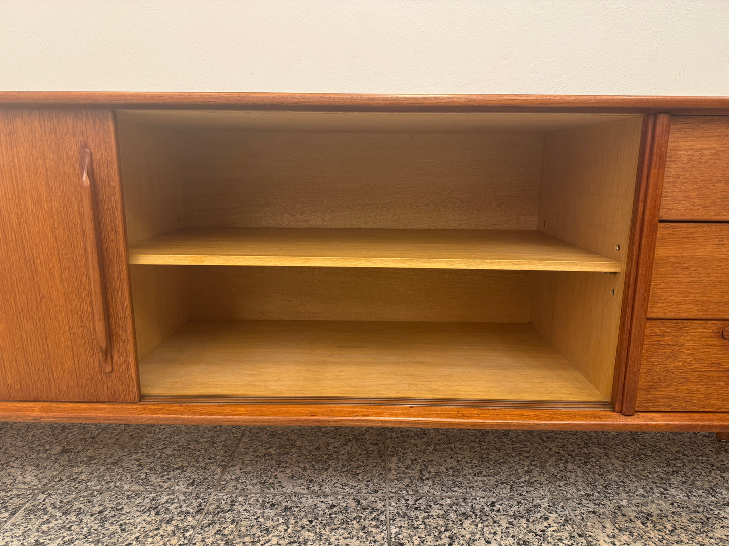 Sideboard aus Teak, Dänemark, 60er Jahre