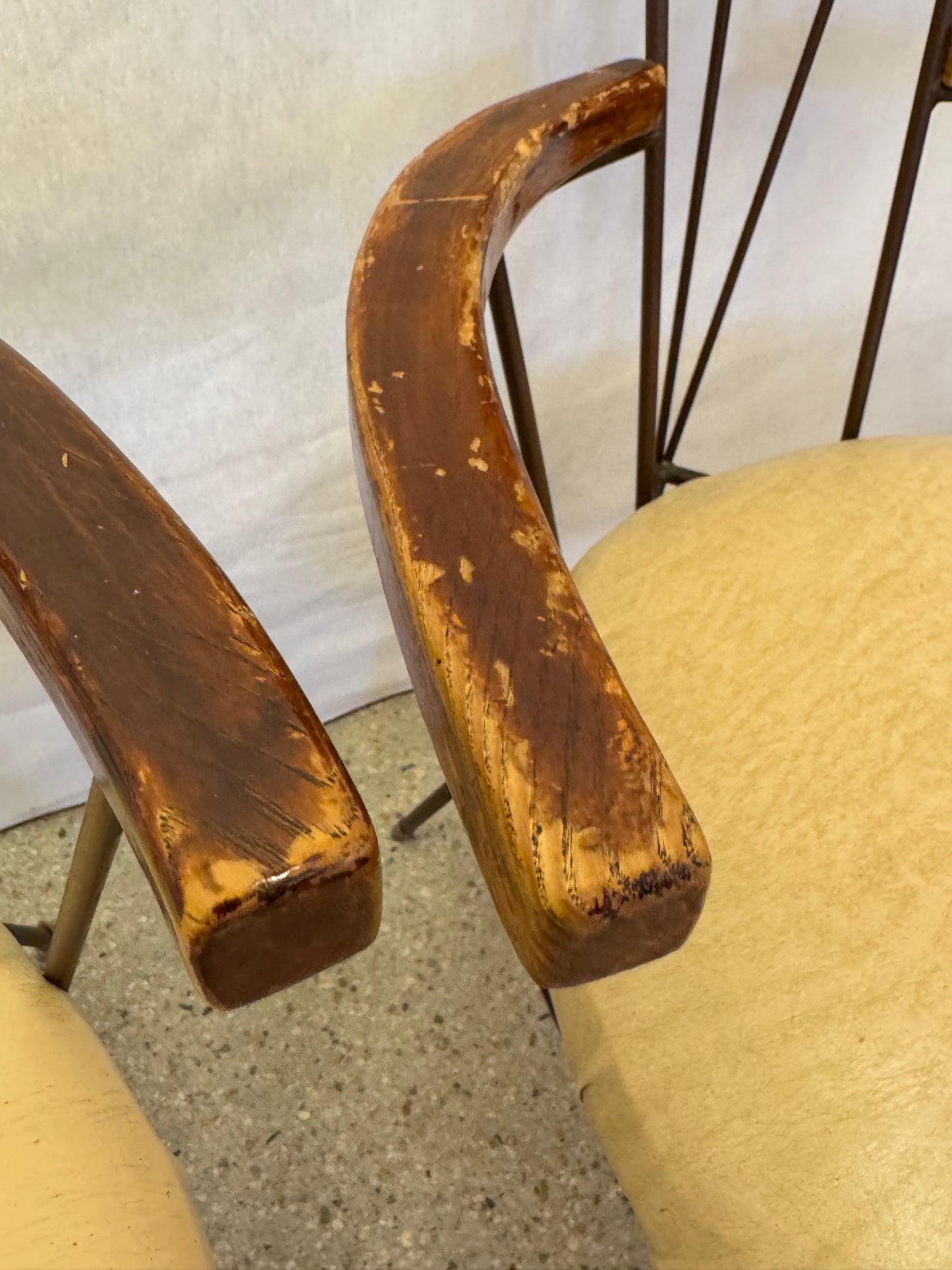 Tisch mit Stühlen von Richard McCarthy für Selrite, USA, 1950er Jahre