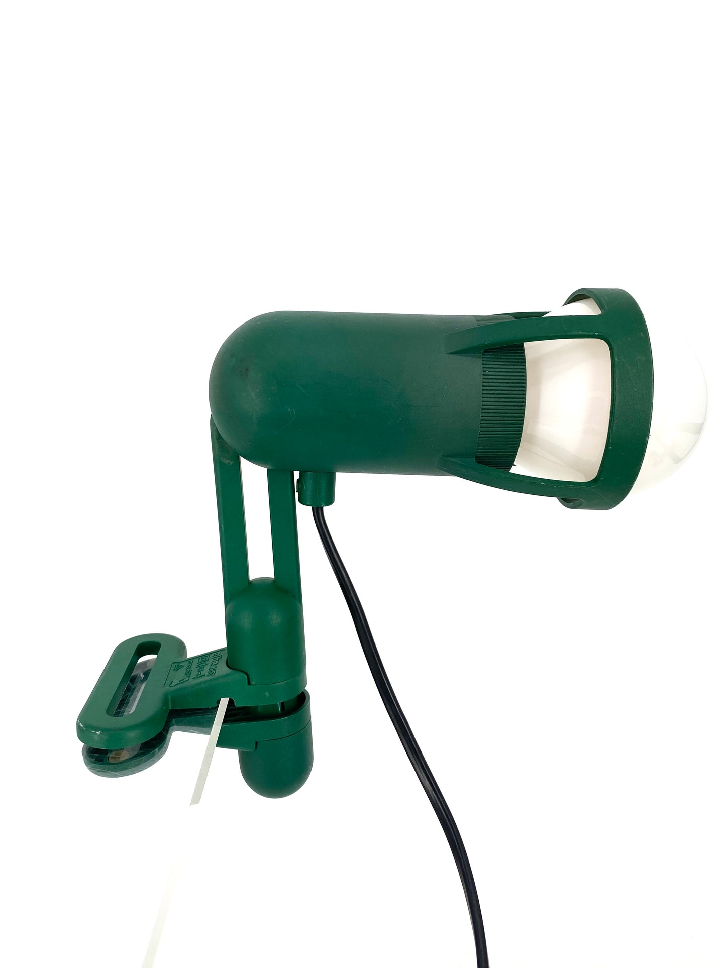 Robuste Garten- und Garagenlampe mit breitem Klemmbereich