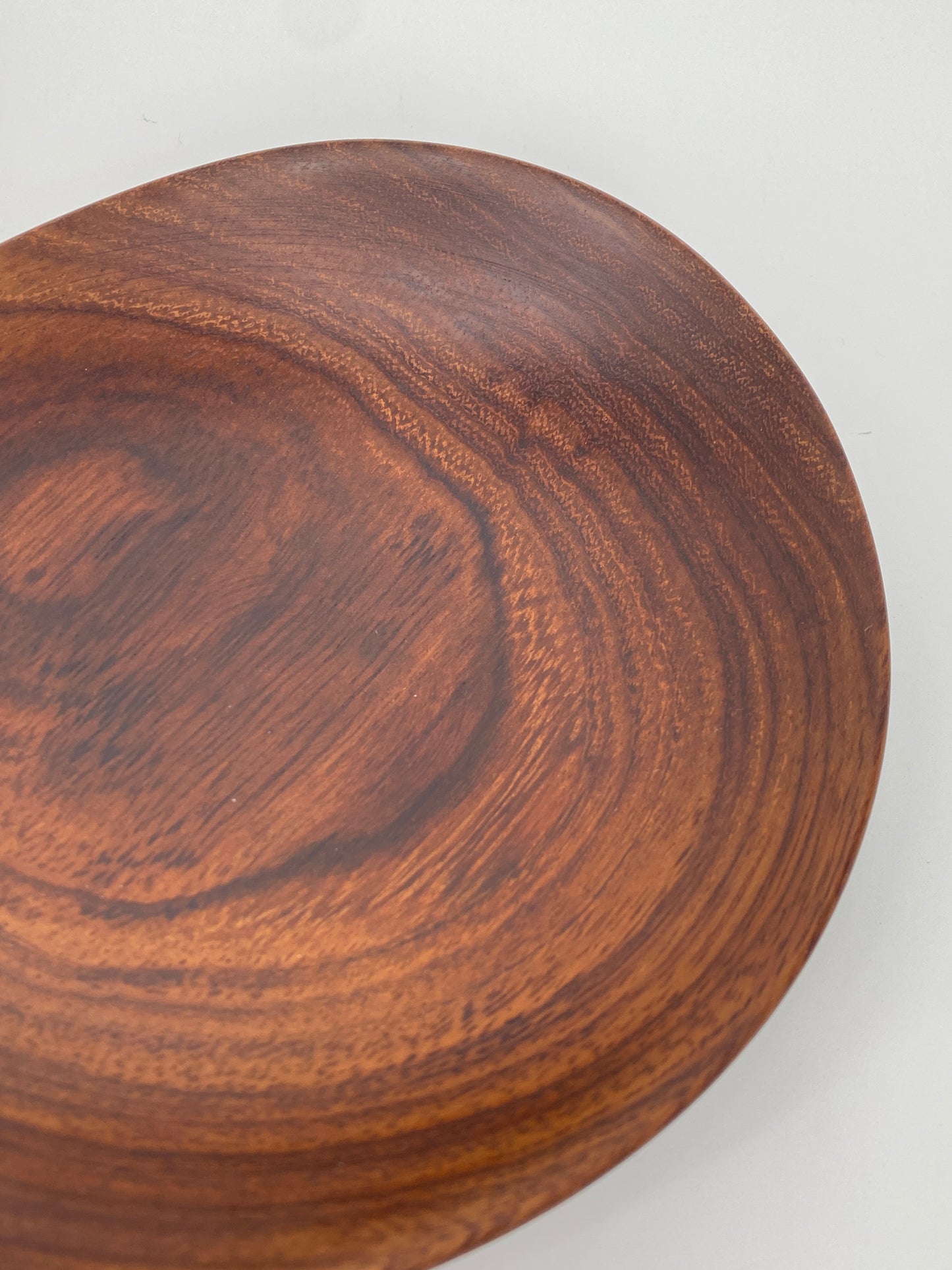 Vintage Holz Schale, Mid Century Design