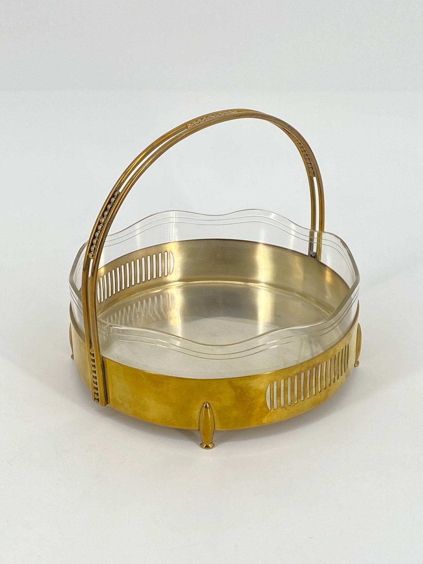 Art Deco Tafelaufsatz von Argentor, Wien um 1920