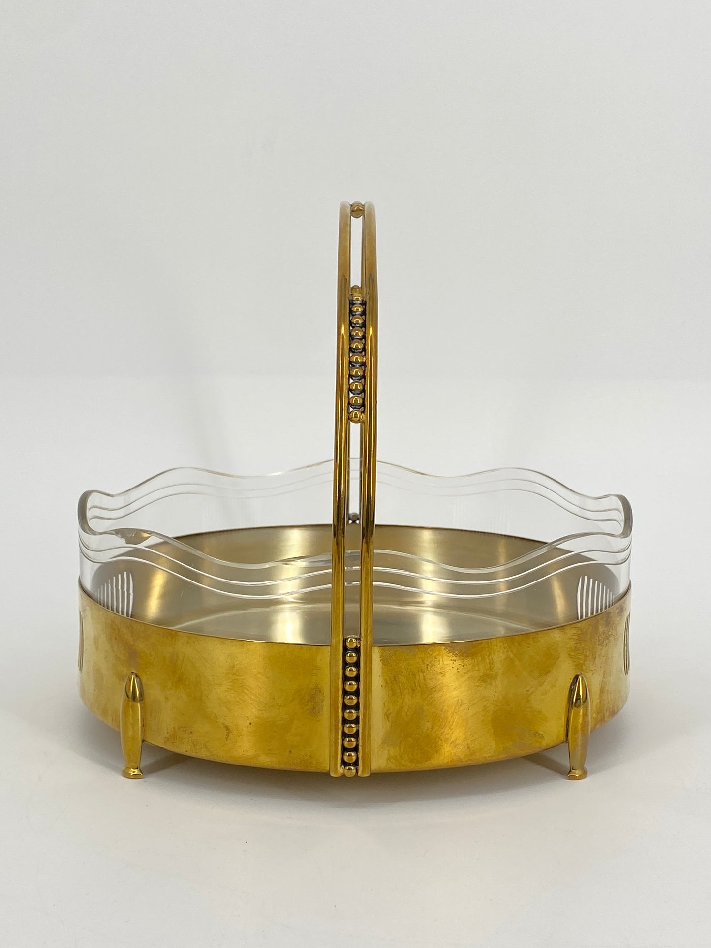 Art Deco Tafelaufsatz von Argentor, Wien um 1920