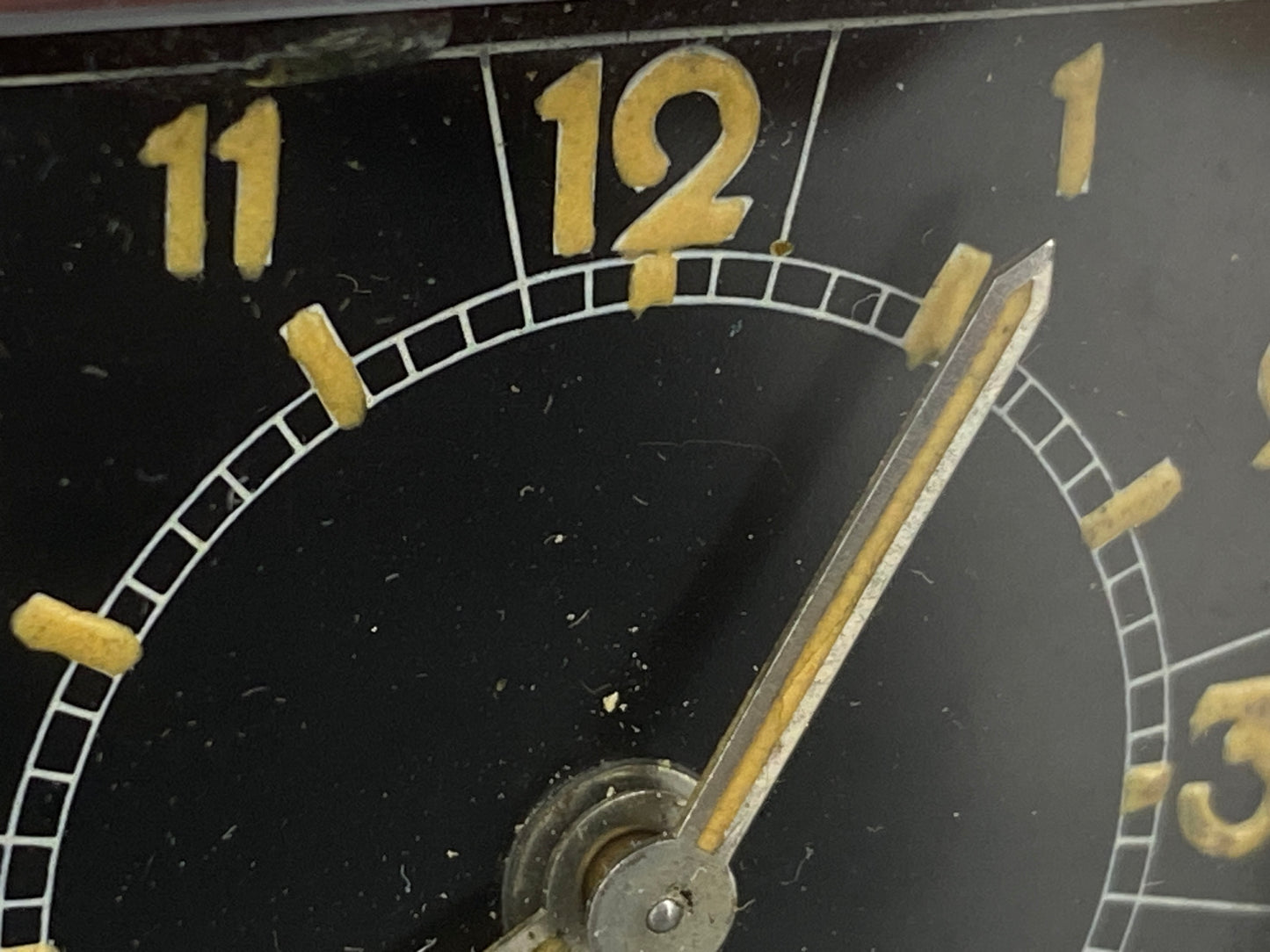 Reisewecker im Art Deco Stil von JAZ, Frankreich 1930er