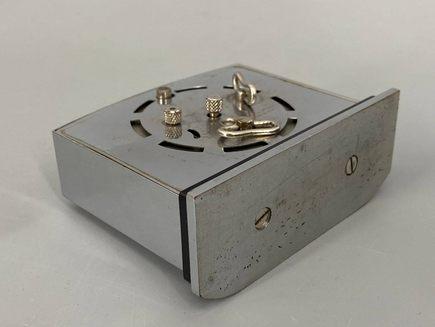 Reisewecker im Art Deco Stil von JAZ, Frankreich 1930er